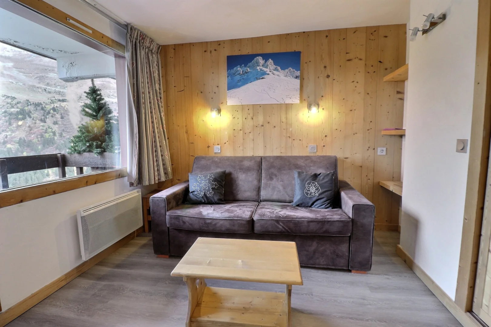 DANE35 / Студия с перегородкой / Méribel / Le Hameau